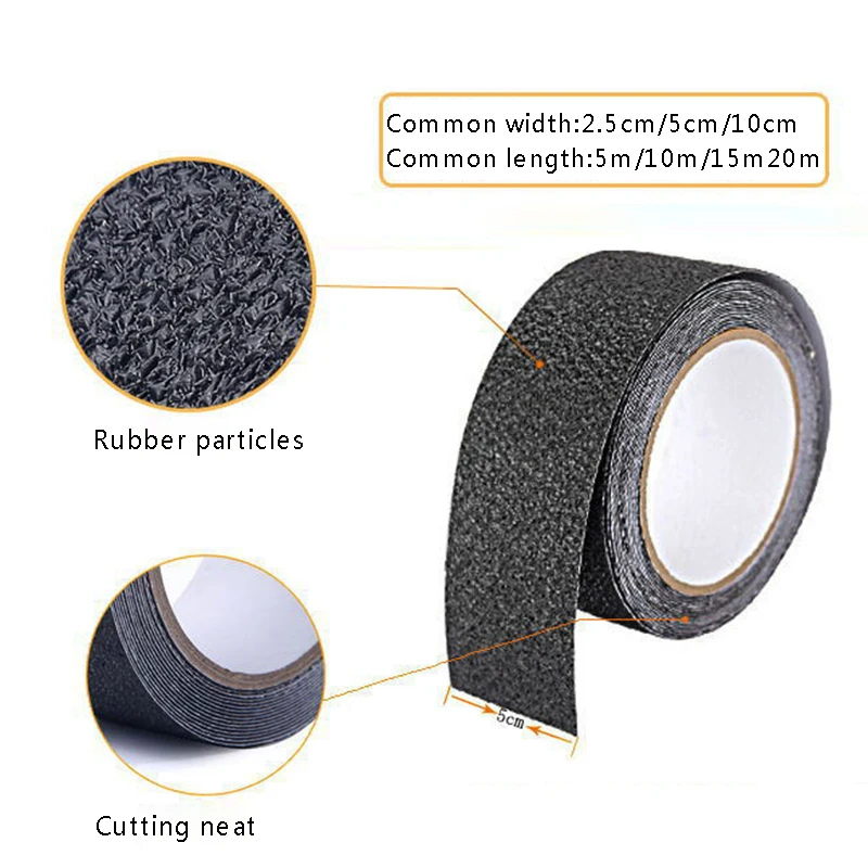 Противоскользящие резиновые ленты 5 м из ПЭВА антискользящие наклейки сделай сам