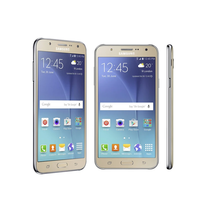 Смартфон Samsung Galaxy J7 телефон двойная SIM карта 1 5 ГБ ОЗУ 16 Гб ПЗУ экран дюйма