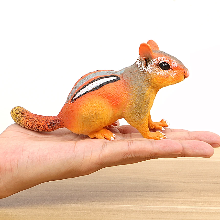 Моделирование Модель диких животных сука chipmunk opossum мышь МАЛЕНЬКАЯ БЕЛКА фигурка