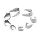 200 шт.лот 3x7 мм застежки из нержавеющей стали в форме дыни Подвески застежки для ожерелий браслетов своими руками