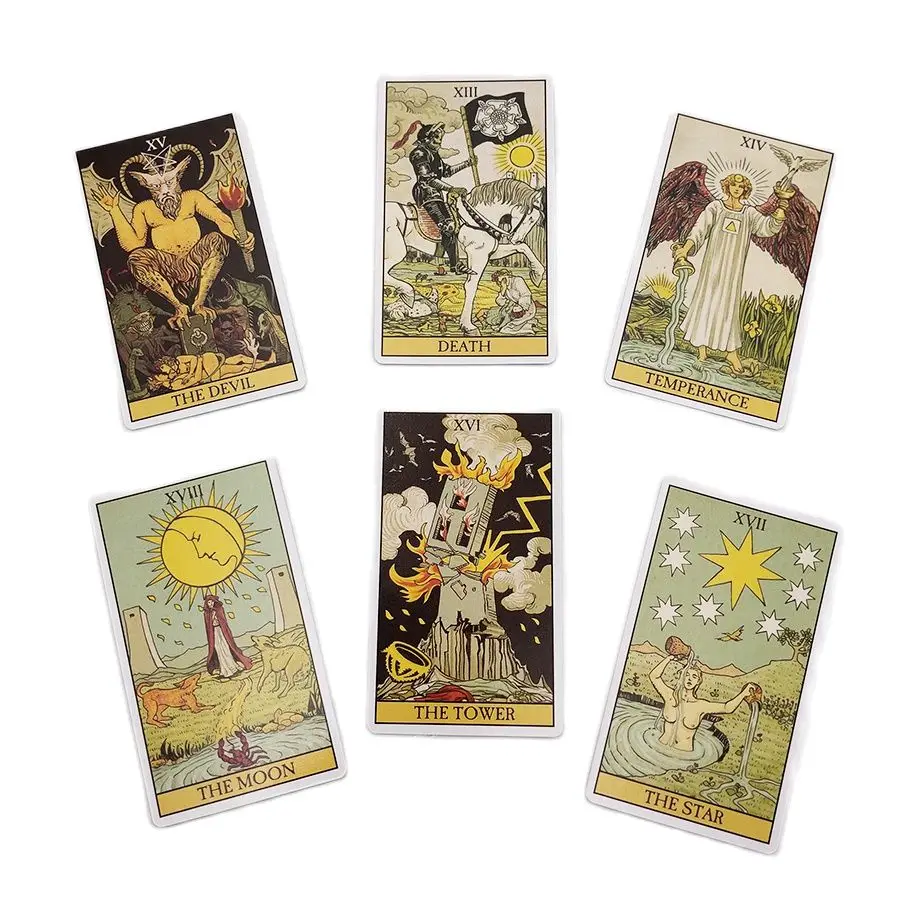 Настольная игра с ведьмой после Таро 78 карт | Спорт и развлечения
