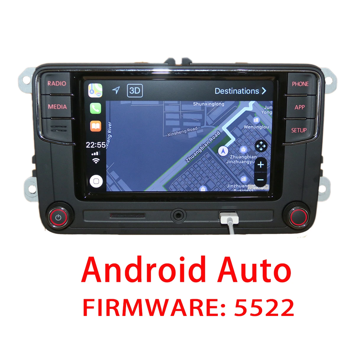 AndroidAuto CarPlay RCD330 RCD340 Plus NoName Radio для VW Tiguan Golf 5 6 Jetta MK5 MK6 Passat CC Polo