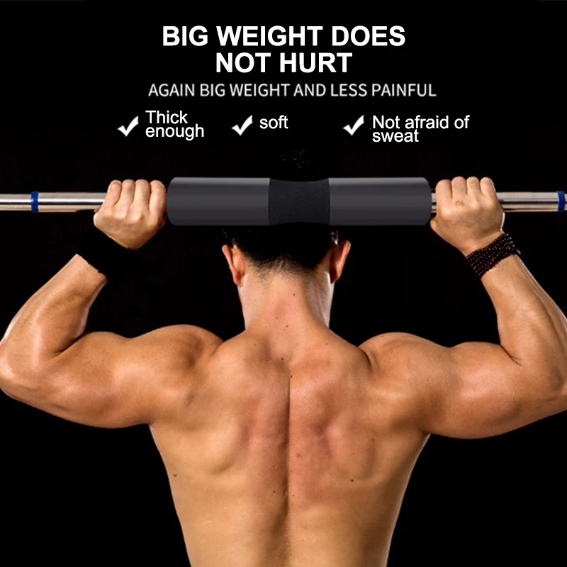 Толстые Грипсы для гантелей захваты штанги ручка тяжелого подъема поддержка