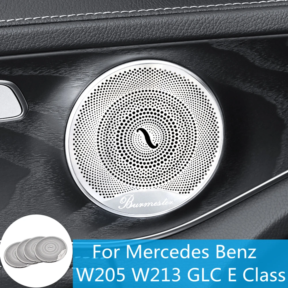 Внутренняя формовка для Mercedes Benz E200, E220, E300, E350, W213, C180, C200, C220, C250, W205, GLC внутренняя отделка двери, звуковая крышка динамика