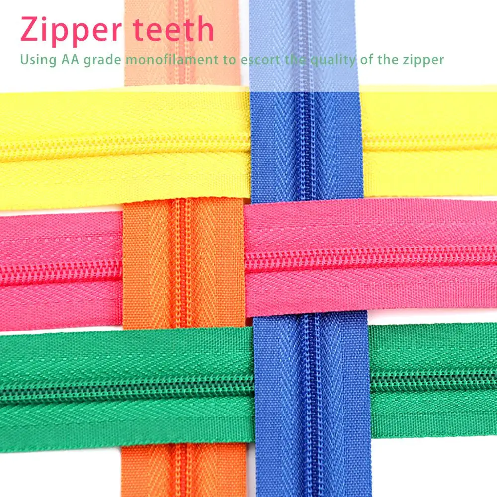 10Pcs/Pack 55cm 3# Colorful High Quality Invisible Zipper Nylon Coil For DIY Handcraft Cloth Sewing Accessories Wholesale | Дом и сад