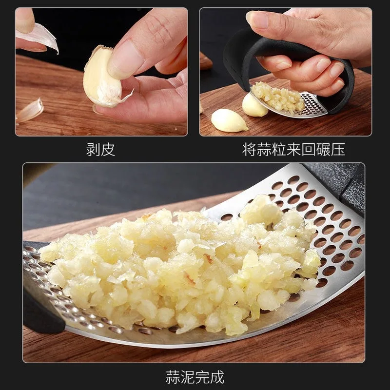garlic machine manual press clamp household pound artifact kitchen gadgets squeeze minced device accessories free global shipping