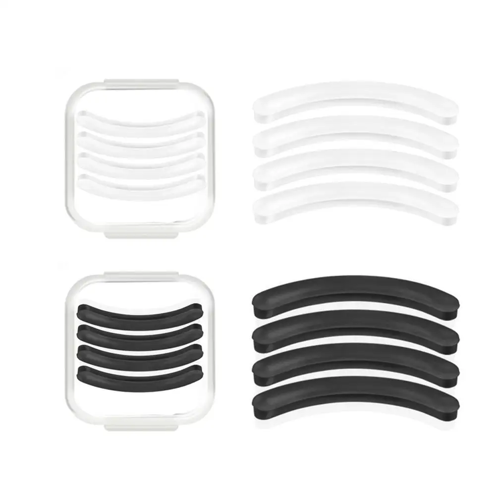 4 шт. эластичные Сменные ресницы пинцеты полосы силиконовые прокладки бигуди