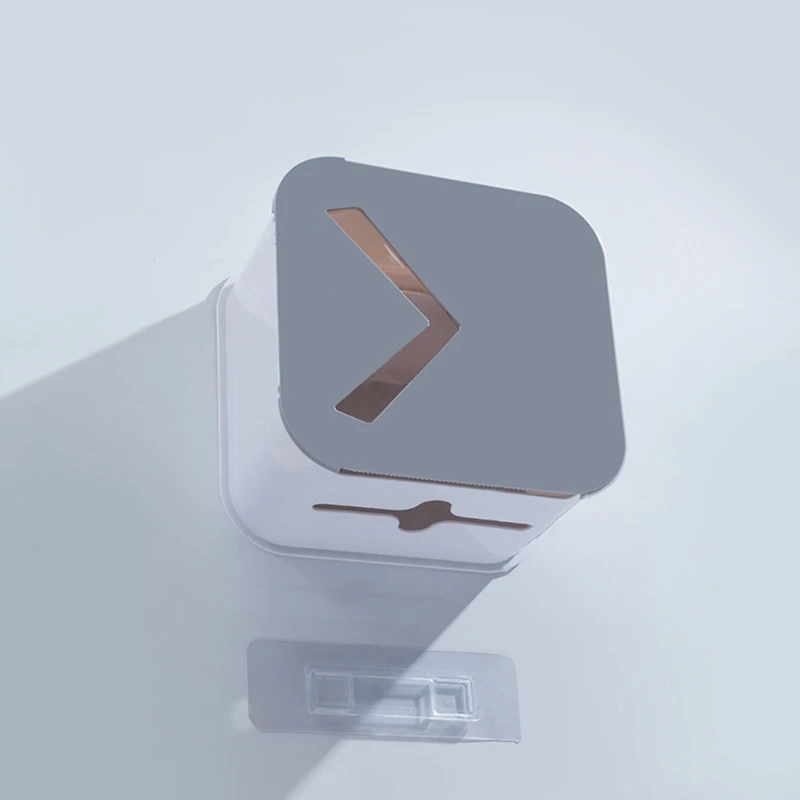

Toilet Paper Roll Holder Punch-free Wall-mounted Tissue Box Mobile Phone Shelf Waterproof Paper Towel Dispenser