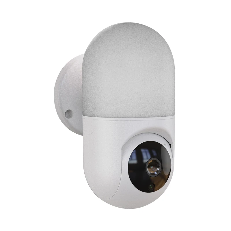 

1080P WIFI PTZ Rotation Surveillance Camera Home Security Motion Detection Smart Alarm Camera Courtyard Lighting Wall Lamp Camer