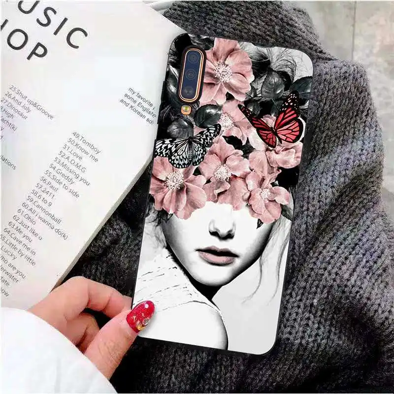 Fashion YJ Pattern Soft TPU 6.7&quotFor Samsung Galaxy A70 Case For Cell Phone Cover |