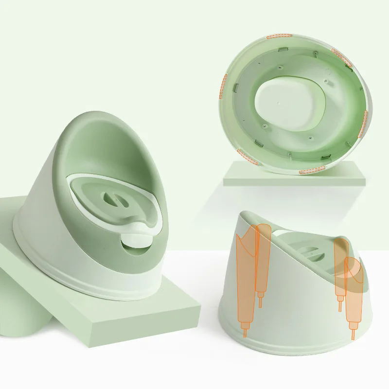 Babyinnner Детский горшок из полипропилена с защитой от брызг|Горшки| |