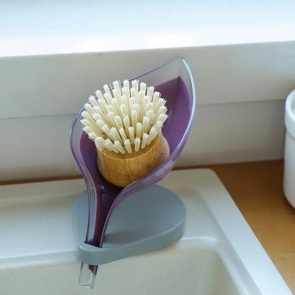 

Simple Leaf Shape Soap Box Dish Storage Plate Tray Holder Case Soap Container Household Storage Tray Holder Case Container