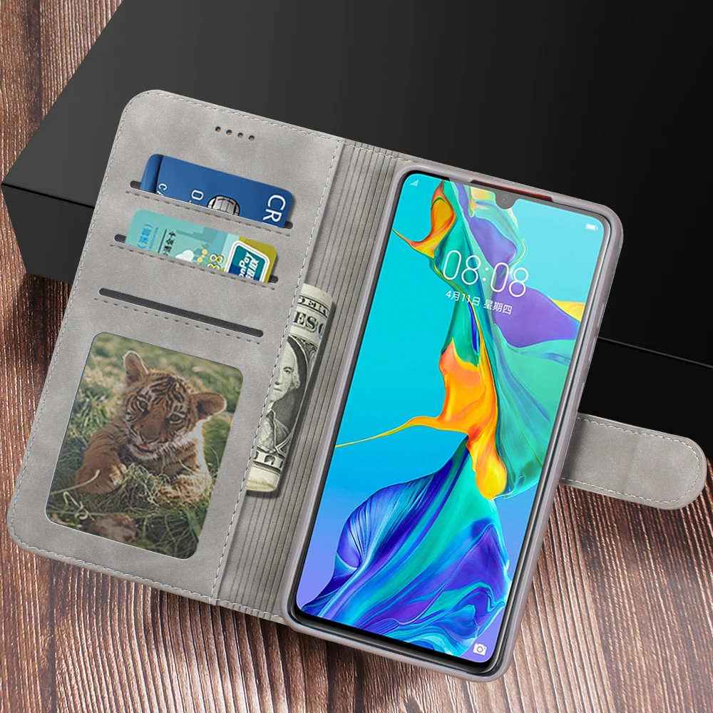 Кожаный чехол-книжка для Huawei P40 P30 P20 Mate 30 20 Pro Lite чехол-бумажник Nova5 5i P Smart Plus 2019 Honor 20i