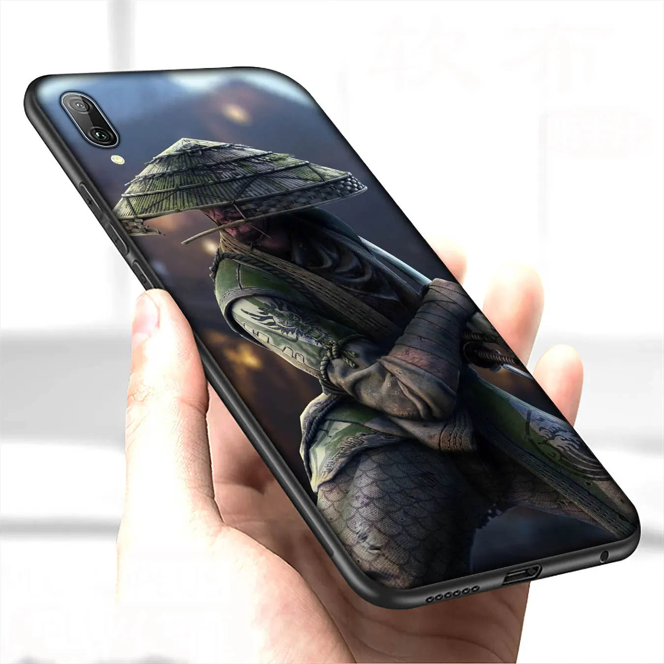 Мягкий силиконовый чехол для телефона IYICAO Samurai Warrior Japan soldier Huawei Mate 30 20 10 Pro черный