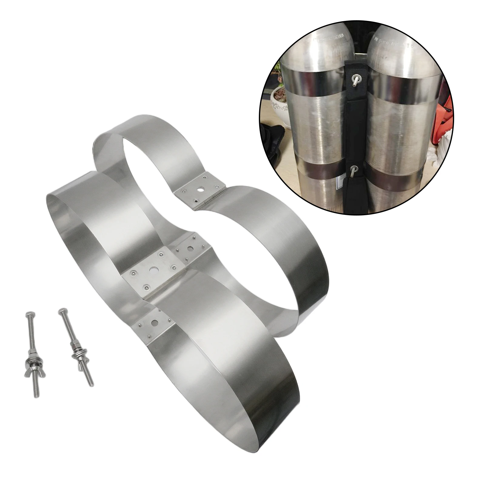 Diving Tank Band Carry Loop Holder Dive Air Cylinder Bottle Retainer Carrier Grip Tech Buoyancy Compensators Tanks Keeper | Спорт и