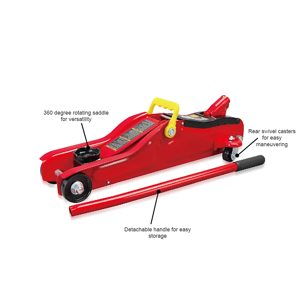 Автомобильный гидравлический ручной домкрат 2 5 тонны Напольный подъемный