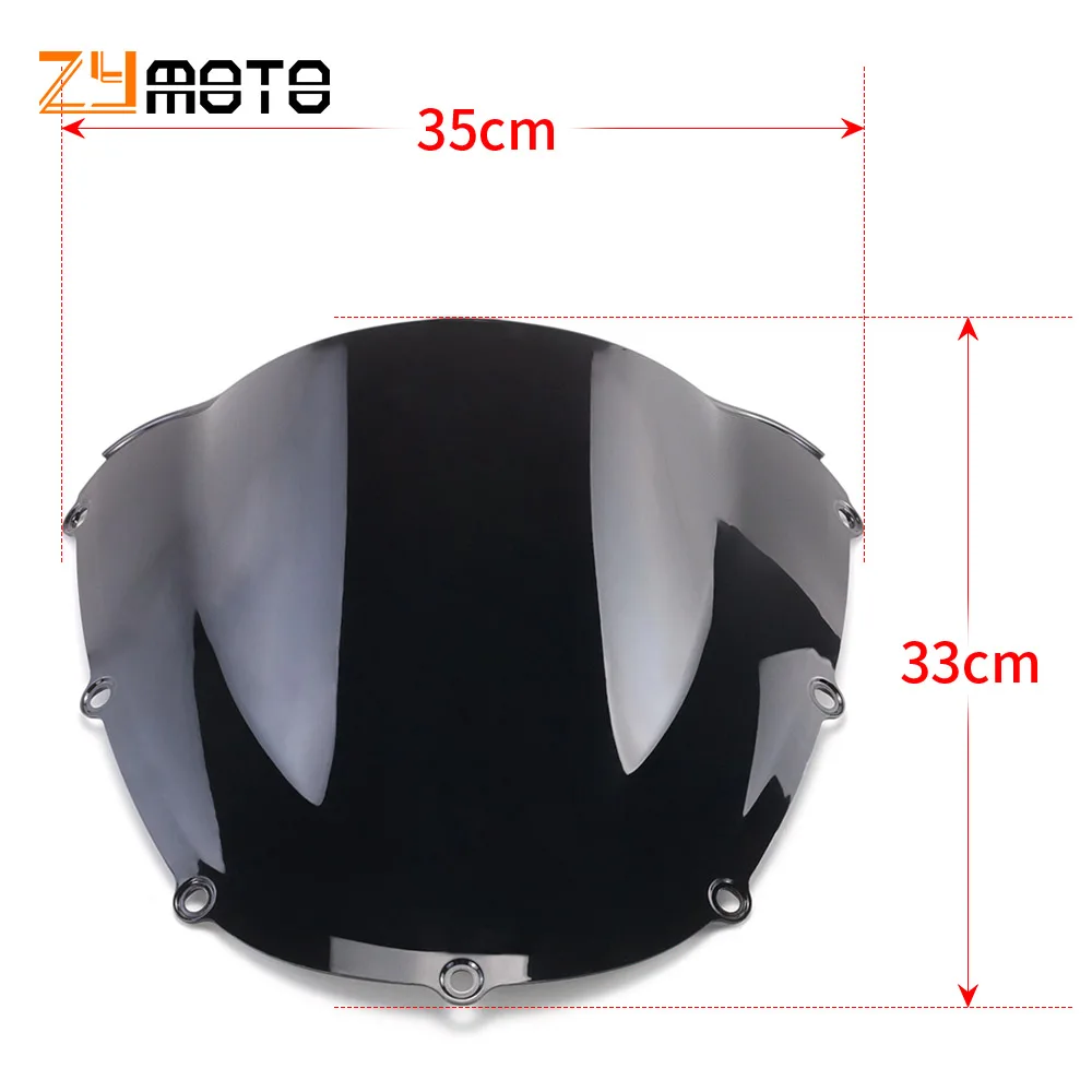 Для Honda CBR 900 RR 954 2002 2003 новый прозрачный двухпузырьковый ветровой экран для