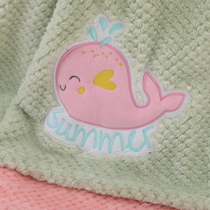 Детское одеяло с зернистой кукурузой супермягкое флисовое постельное белье для