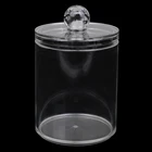 Органайзер для косметики, 7 х10 см, прозрачный, однослойный, акриловый, ватные тампоны палочки