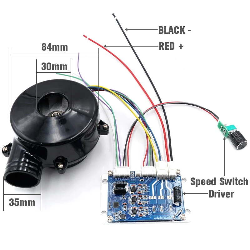 WS9260 24 в кПа/кПа центробежный вентилятор высокого давления строительный