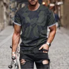 Новинка 2021, летние футболки с принтом листьев, Мужская футболка с круглым вырезом из 100% хлопка в стиле Харадзюку, Мужская футболка с коротким рукавом, летние мужские топы, футболки