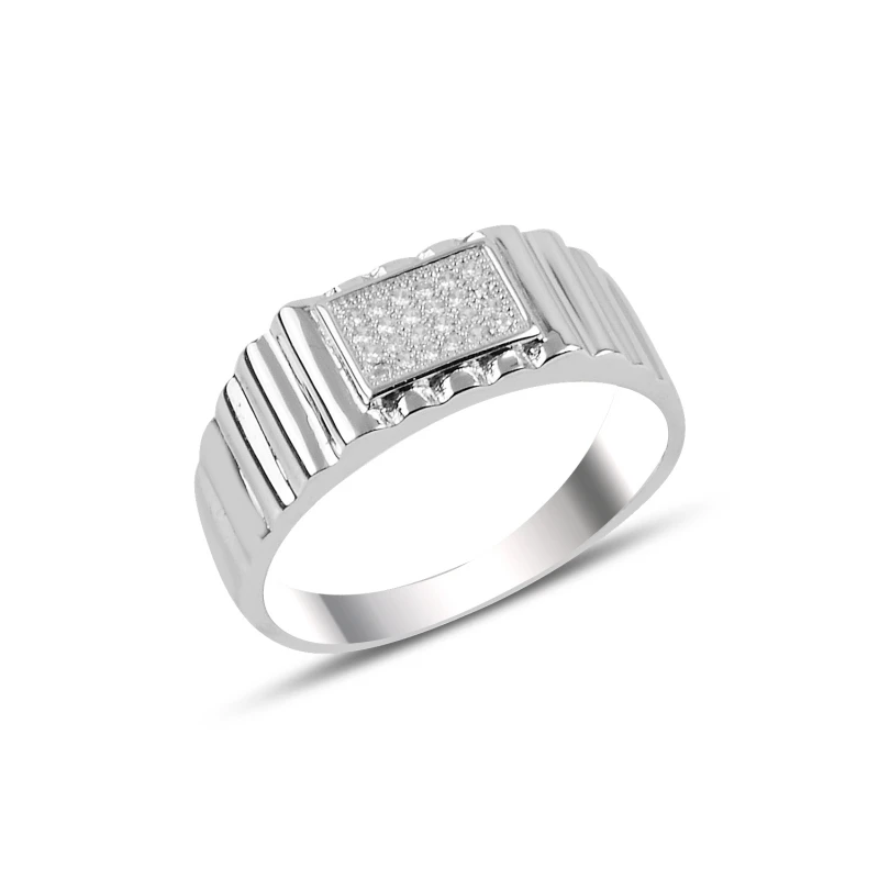 

Серебряное циркониевое кольцо Silverlina