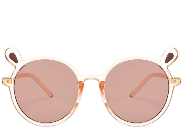 

Детские милые Солнцезащитные очки в мультяшном стиле с защитой от ультрафиолсветильник Модные прозрачные солнцезащитные очки 7 цветов