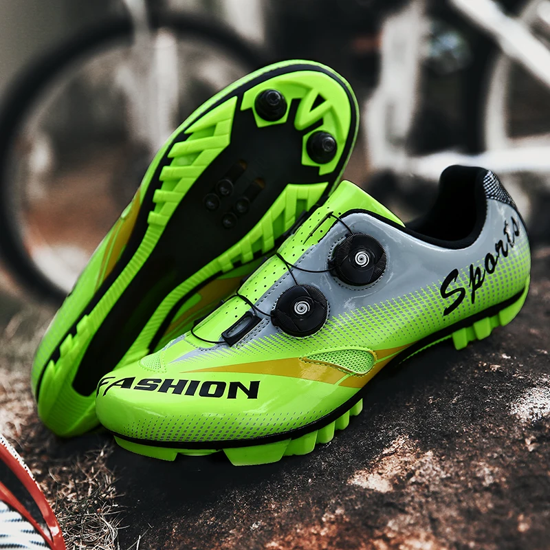 

New Luminous Mtb Sneakers Men Women Cycling Shoes Self-Locking Road Mtb Bicycle Sneakers Professional Cushioning Sports Shoes