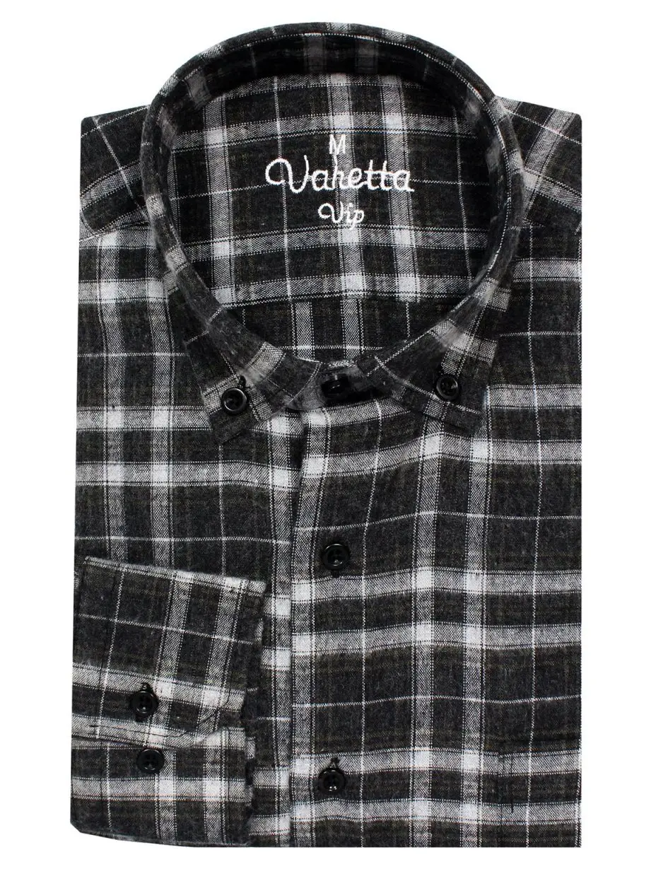 Черные фланелевые рубашки с длинным рукавом мужская рубашка из шерсти мужские