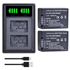 DuraPro DMW-BMB9 DMW-BMB9E BMB9 батарея + LED двойное зарядное устройство для Panasonic Lumix DMC FZ40K FZ45K FZ47K FZ48K FZ60 FZ70 FZ100 FZ150