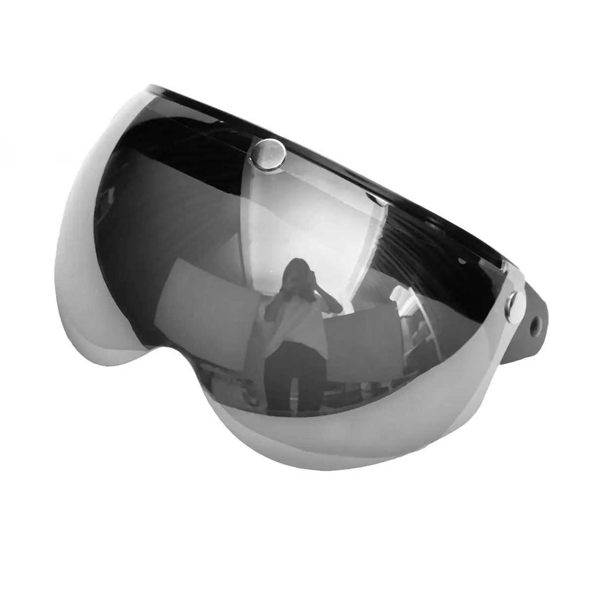 

Button Pilot-Style Universal Motorcycle Helmet Lens Shield Wind Visor