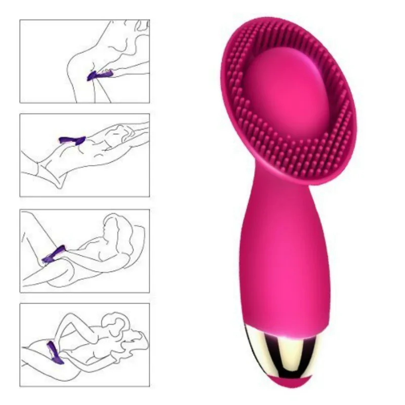 Клиторальный стимулятор SEAFELIZ Sunflower 10 скоростей кисть вибратор USB зарядка соска