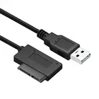 USB 2,0 к MINI Sata II 6 + 7 13Pin адаптер конвертер кабель для DVDCD ROM 16 см x 11 см x 1 см