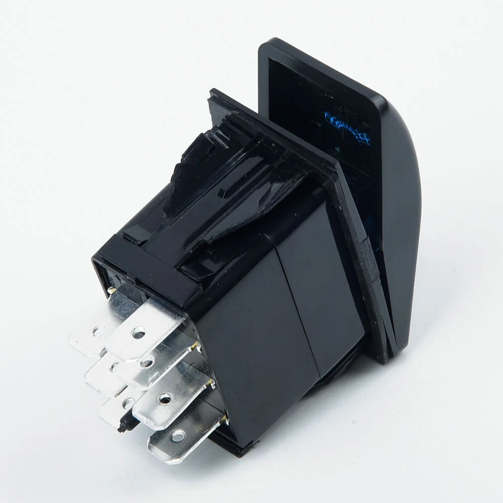 1 шт. 7Pin DPDT ВКЛ-ВЫКЛ 2 светодиосветодиодный морской переключатель автомобиль
