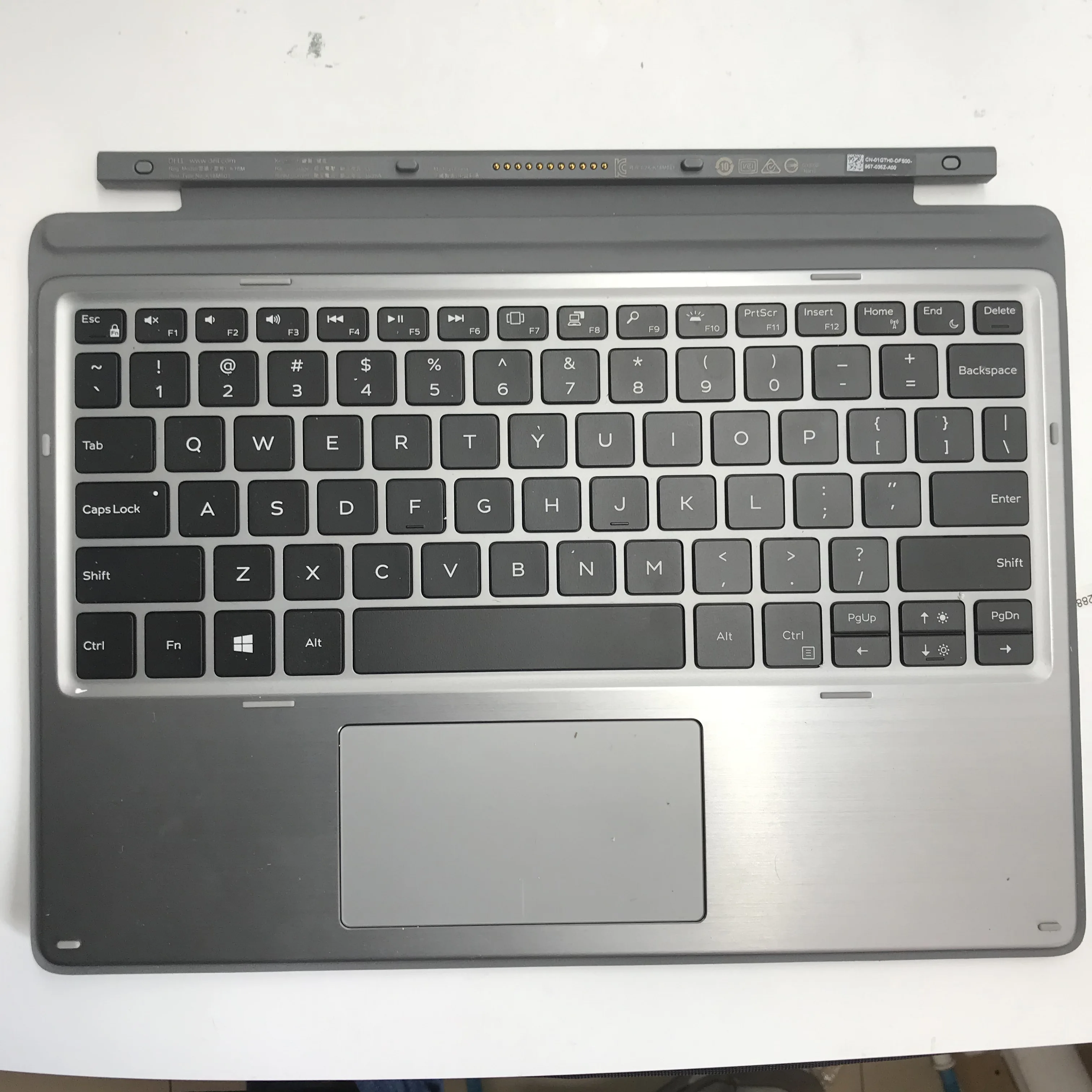 Оригинальная Магнитная клавиатура Dell Latitude 7200 2 в 1 K18M дорожная Клавиатура для