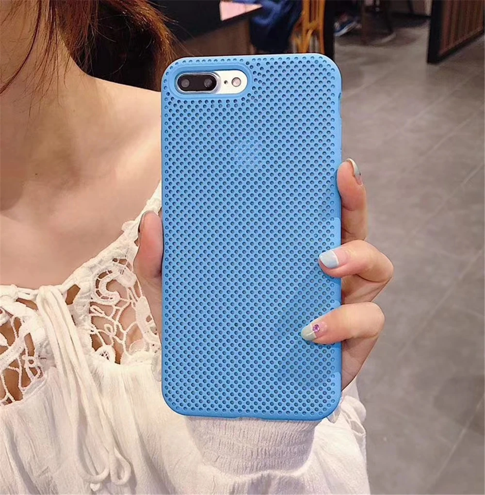 Чехол для IPhone 5S интеллектуальные рассеивания тепла чехол телефона Iphone 7 6 s 8 Plus X SE