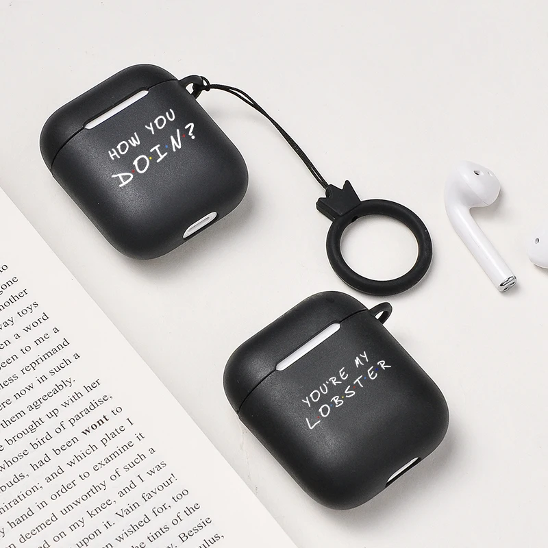 Для Airpods чехол силиконовый известный ТВ друзья для Apple Ipad Air стручки милый