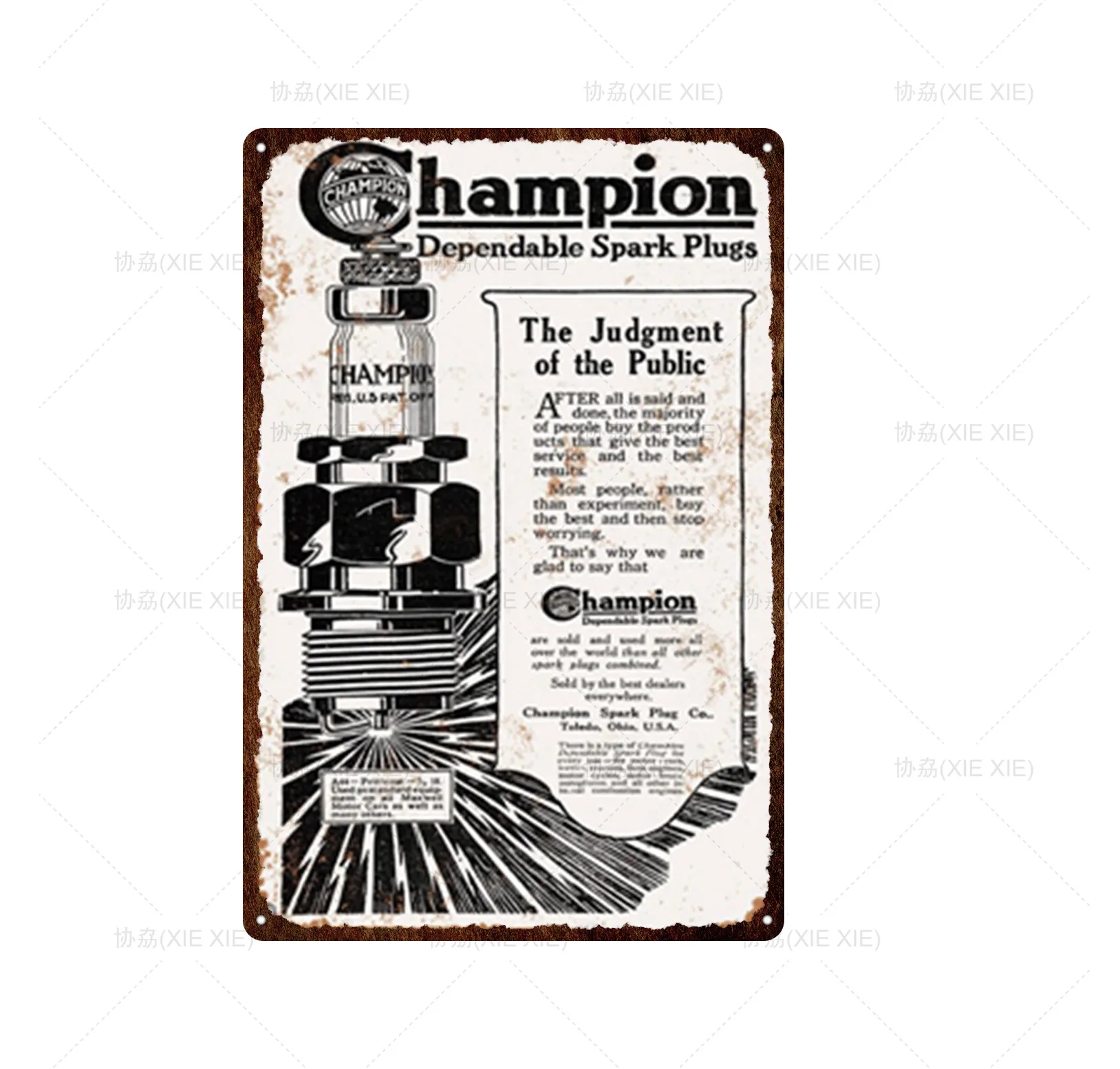 

Настраиваемый винтажный металлический плакат с мотором и бензином, оловянный плакат, Ретро Декор для бара, паба, гаража, заправочная станци...