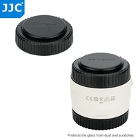 jjc 2 pack camera lens front cap cover protector for canon extenders rf1 4x rf2x replaces canon extender cap rf on r6 r5 rp ra r