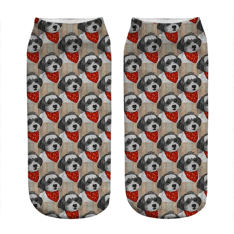 

Женские носки kawaii the havanese носки с принтом собаки женские носки harajuku счастливые забавные новые милые подарочные носки для девочек для женщин