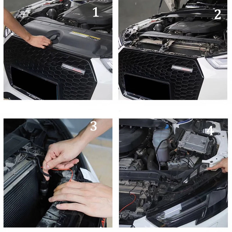 Аксессуары для автомобиля Atuo светодиодный светильник на переднюю решетку капота