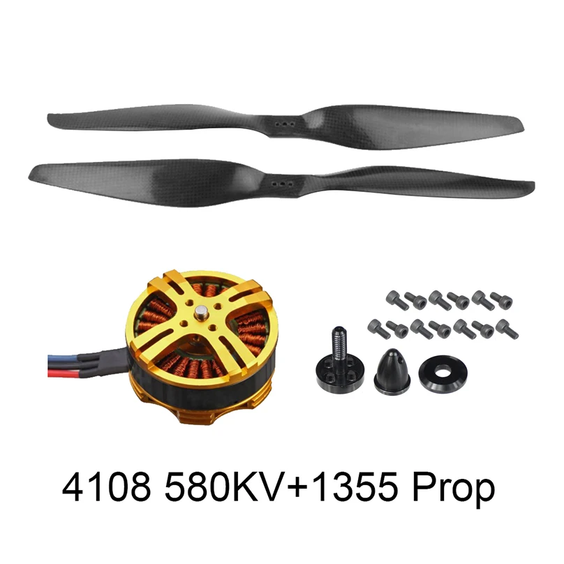 JMT 3 6S 380KV 4108 Мультикоптер бесщеточный мотор Pull 2080g + 15x5 5 3K Пропеллер CW CCW 1555 для 4/6/8
