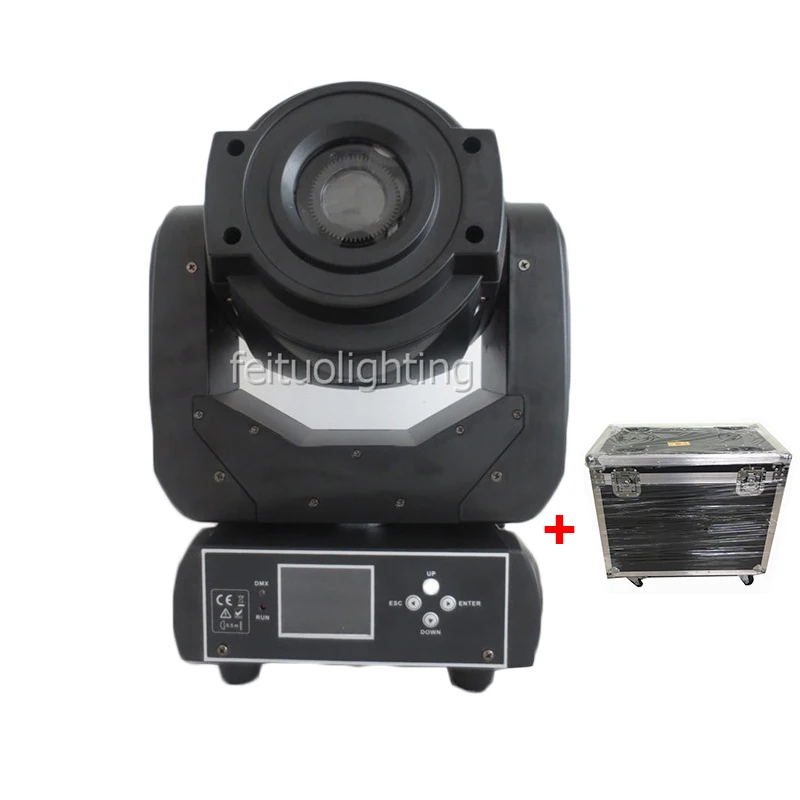 (F светильник чехол) Dj оборудование движущаяся головка led 90w dmx прожектор свет|lyre