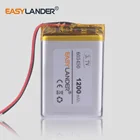 Литий-полимерная перезаряжаемая батарея 3,7 в 603450 Литий-полимерная батарея 1200 мАч 063450 для планшетного ПК MID Ipaq электронной книги Power Bank