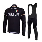 2020 г., набор велосипедных футболок MOLTENI с длинным рукавом, веснаосень, одежда для велоспорта