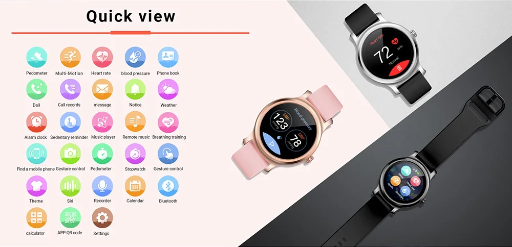 RUNDOING R2 1,3 дюймов Смарт-часы Bluetooth Вызов полный сенсорный экран дистанционное управление пульсометр фитнес-трекер запись для мужчин и женщин