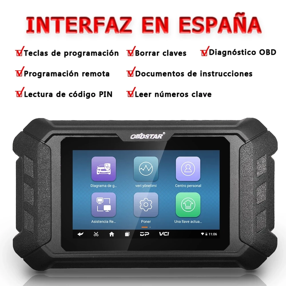 Программатор ключей OBDSTAR X300 Pro4 Master Mini MK5 для латиноамериканской версии специально