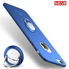 Для iPhone 5S Case MSVII кольцо на палец Ультратонкий матовый чехол для iPhone SE металлический автомобильный магнитный держатель для iPhone 5 5S E