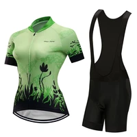 summer lycra bicycle clothing women bib gel shorts 2022 cycling jersey set female road bike clothes mtb dress uniform suit kit