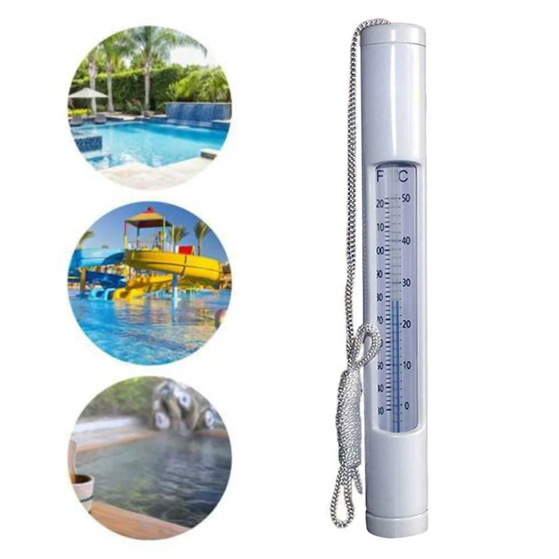 

New Pool Thermometer Quick Read Convenient Accurate Readings Fahrenheit and Celsius For Spa Hot Tub Aquarium N66